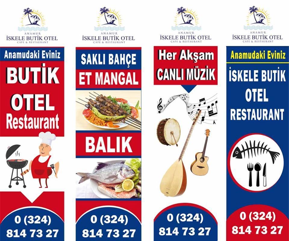 Iskele Butik Otel Αναμούρ Εξωτερικό φωτογραφία